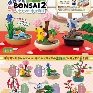 Pokemon Pocket Bonsai Complete Set NEW BOX 6 Pieces‎ Figure Japanese